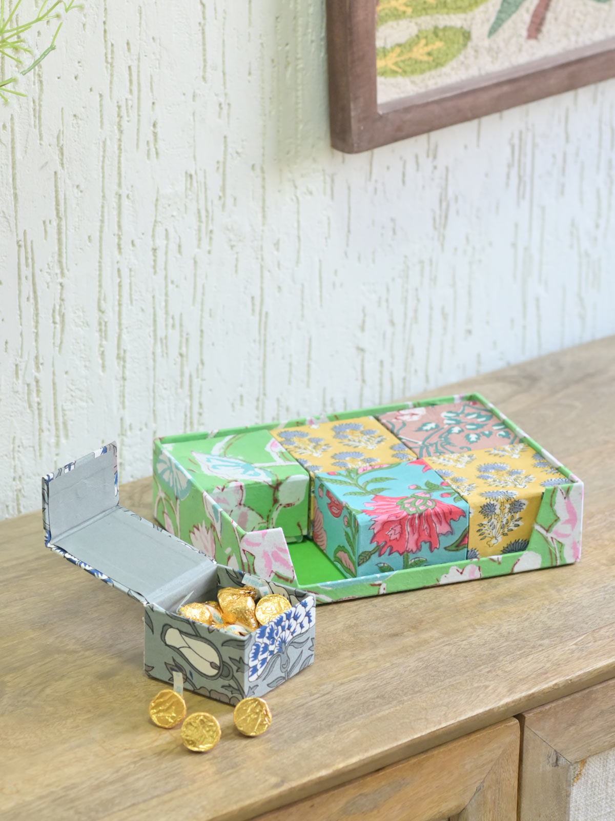 Handmade Paper Candy Box