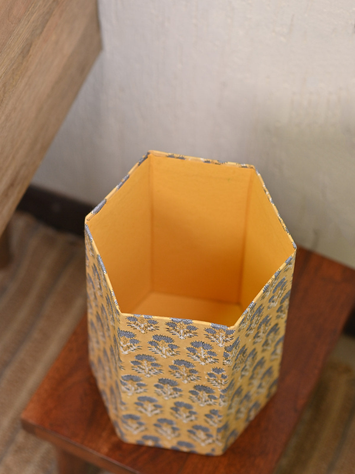 Handmade Paper Waste bin Box