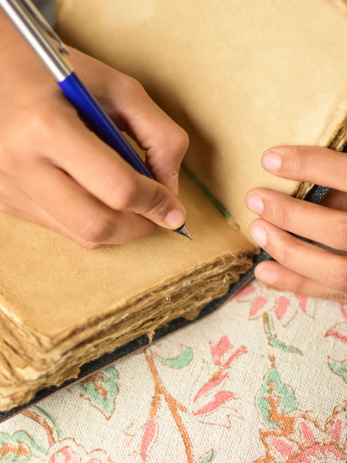 Handmade Paper Leather Notebook