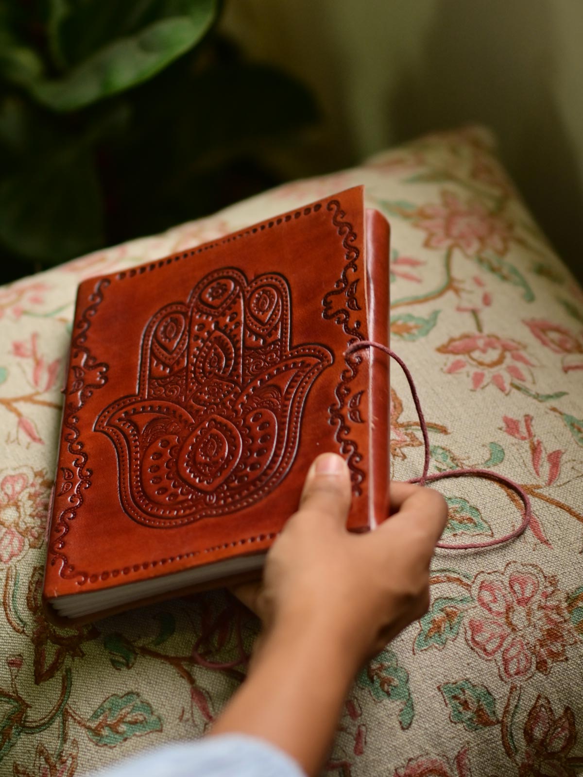 Handmade Paper Leather Notebook