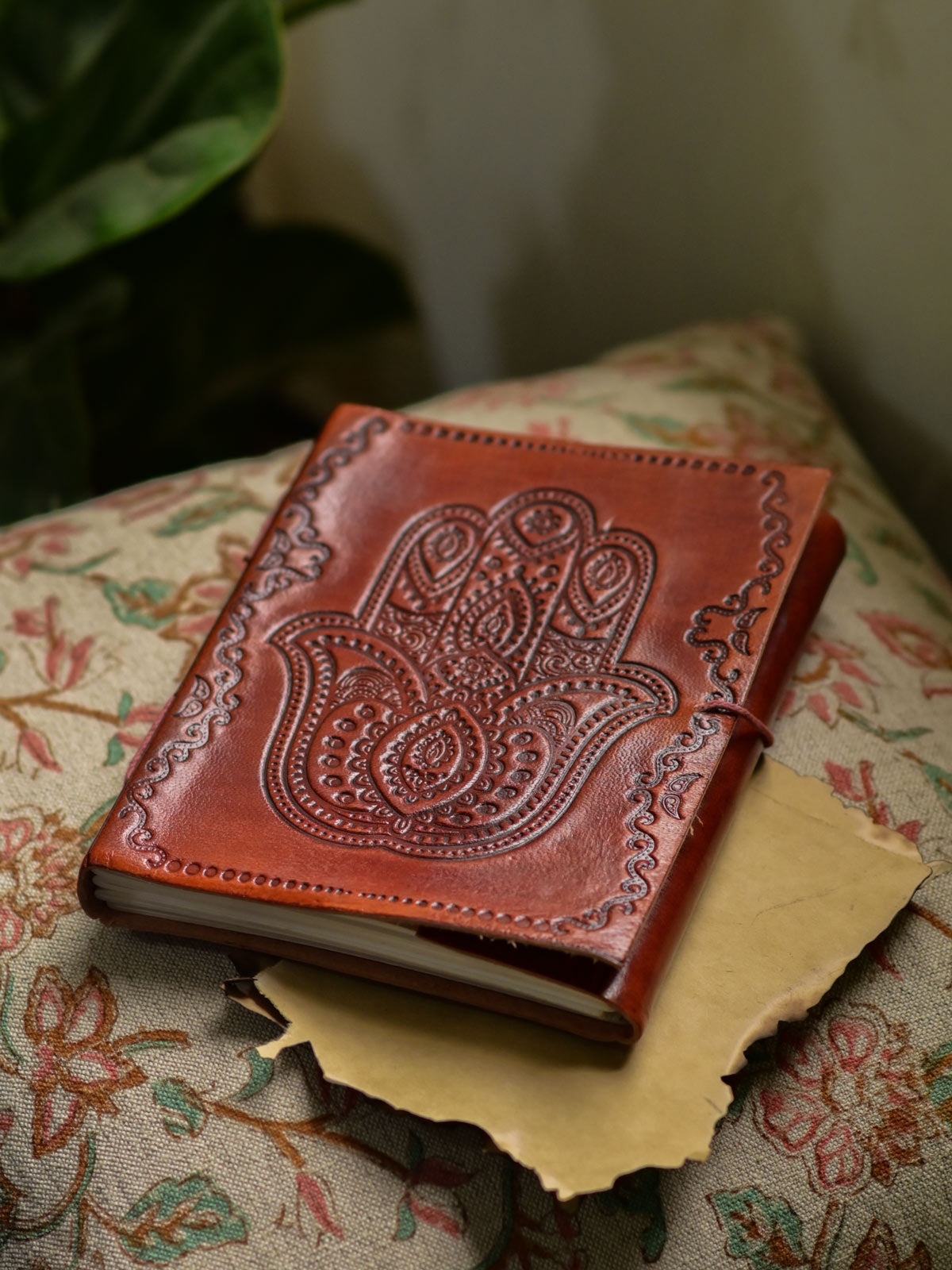 Handmade Paper Leather Notebook