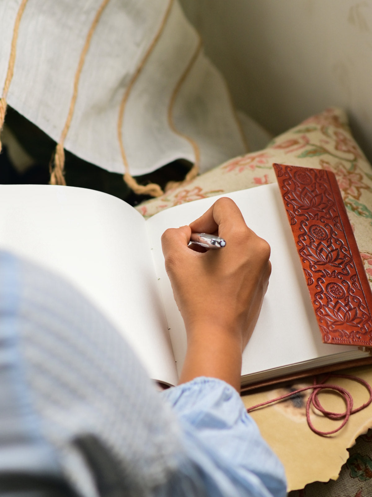 Handmade Paper Leather Notebook