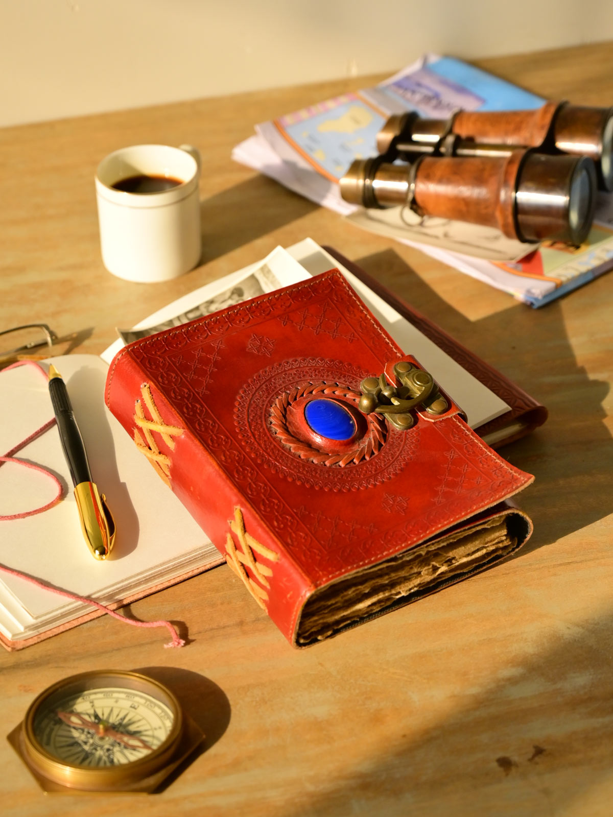 Stone Paper Leather Notebook