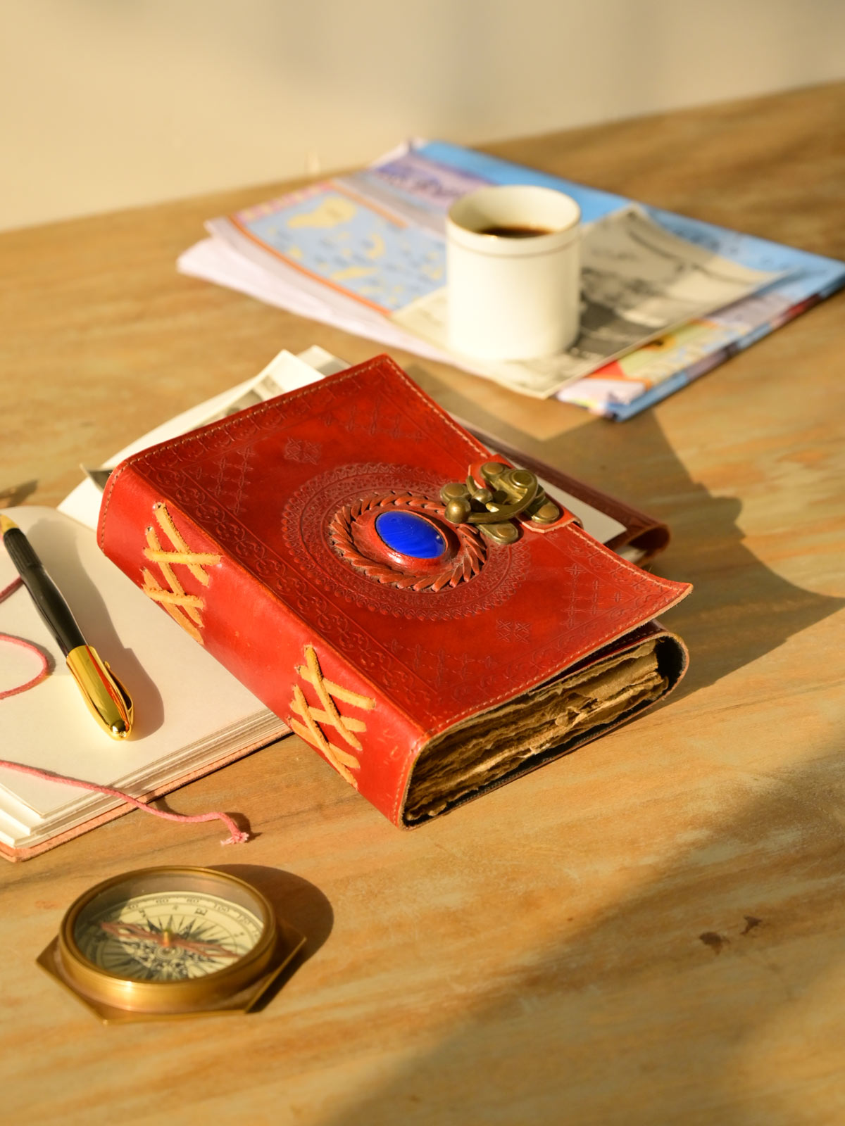 Stone Paper Leather Notebook