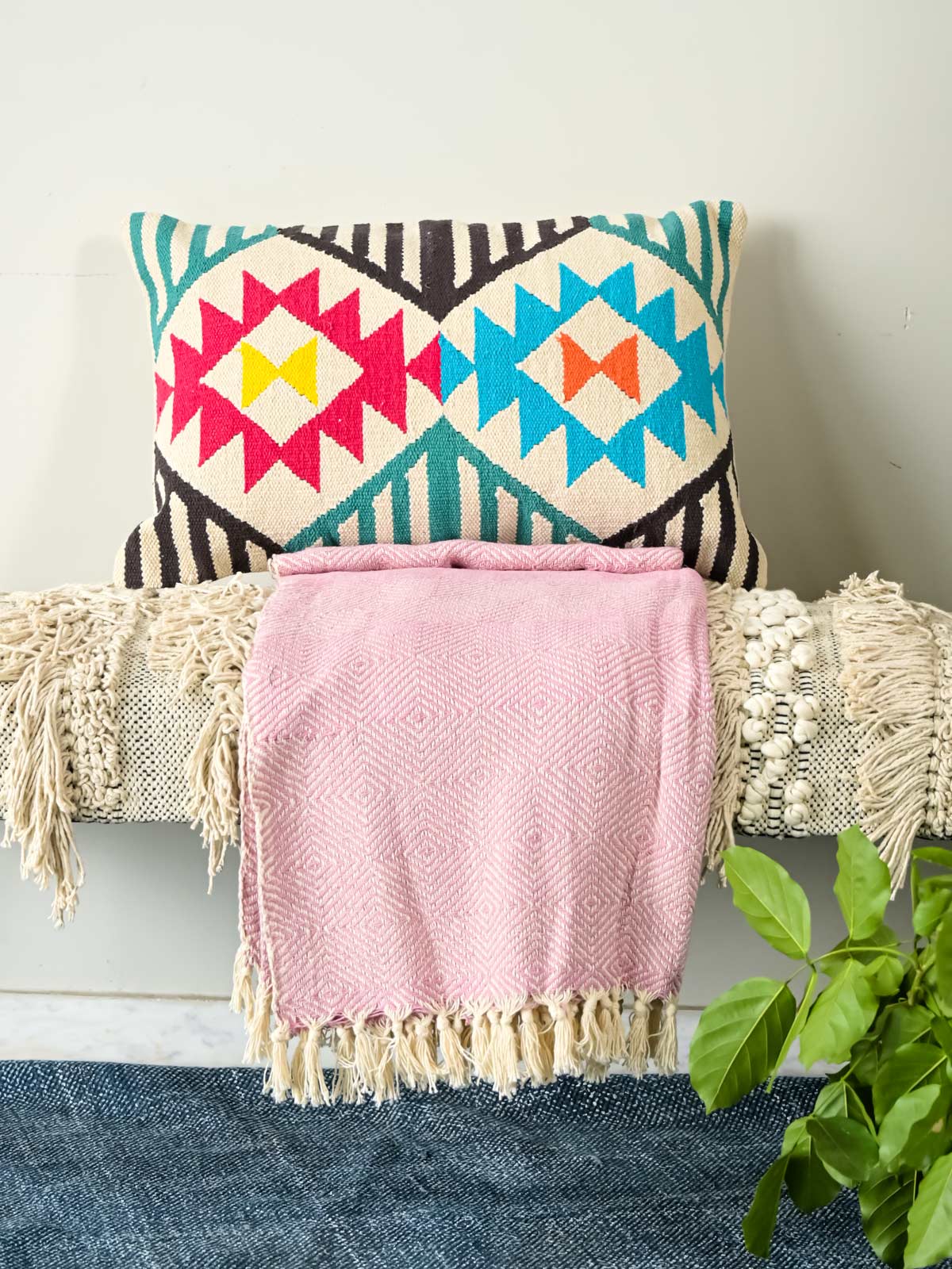 Metric Woven Pillow Cover