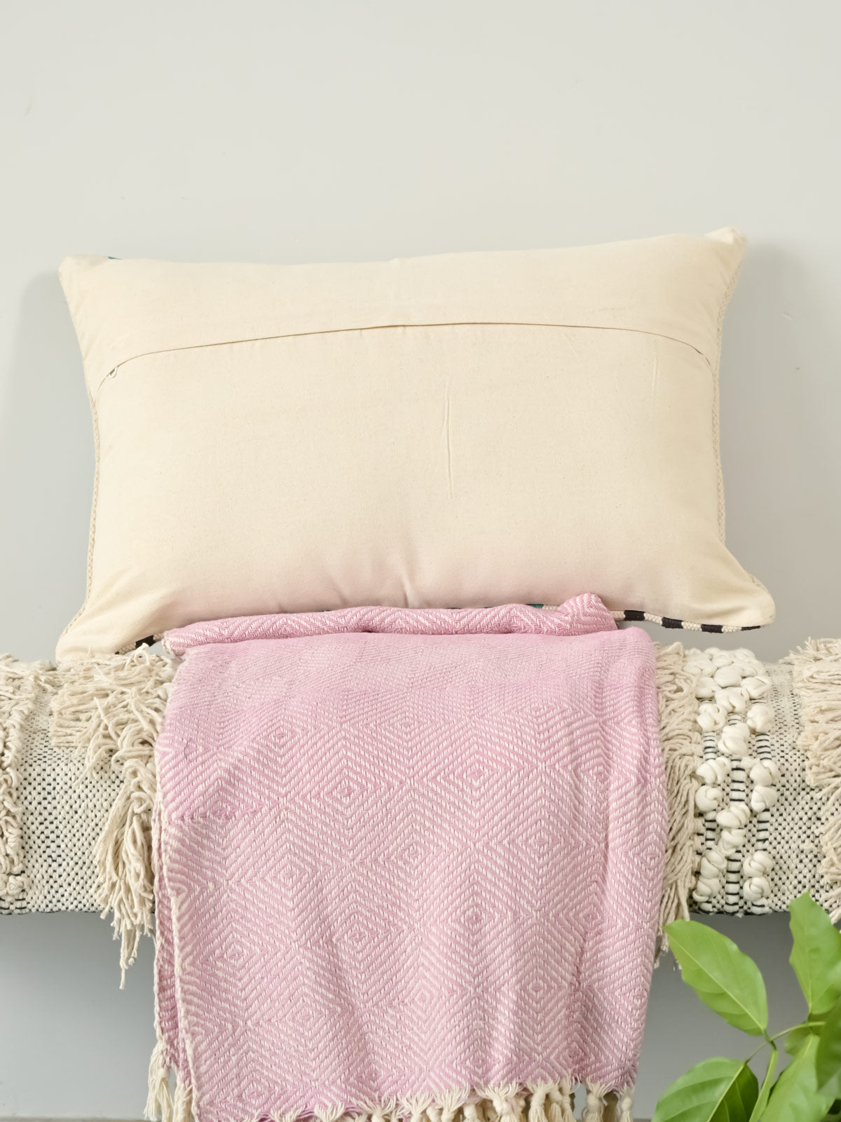 Metric Woven Pillow Cover