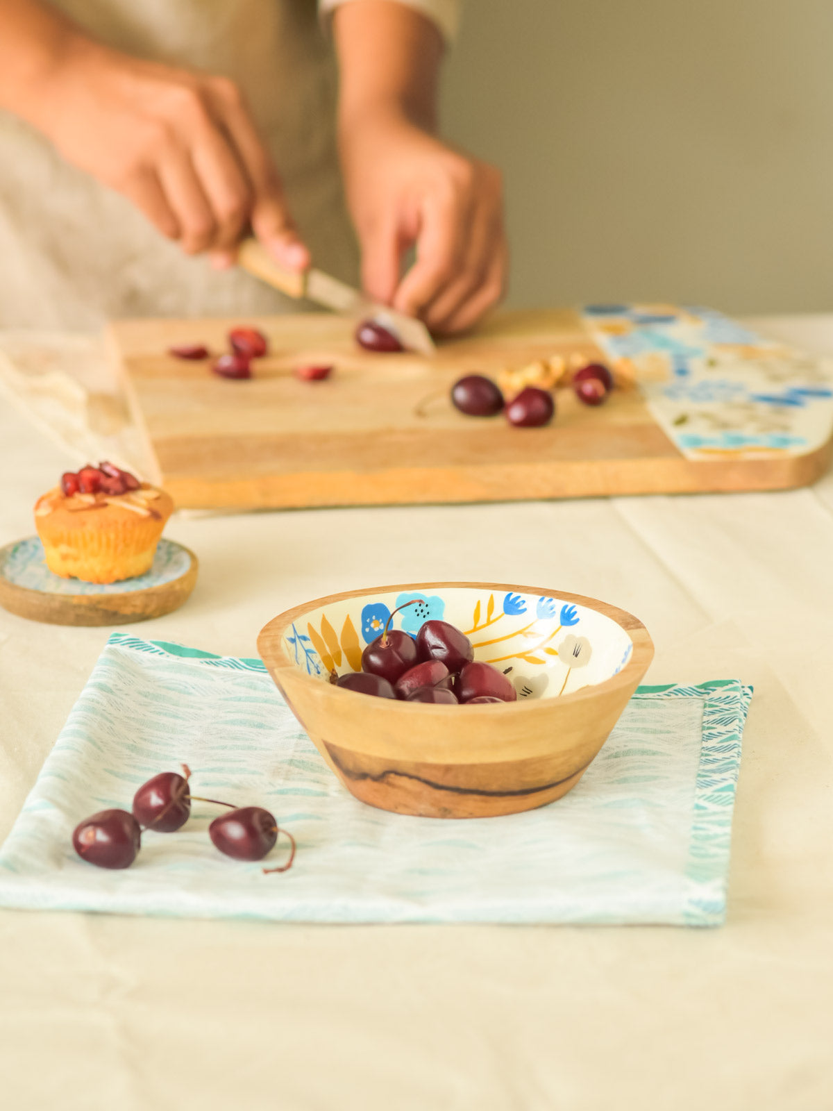 Bloom Hand Painted Bowl