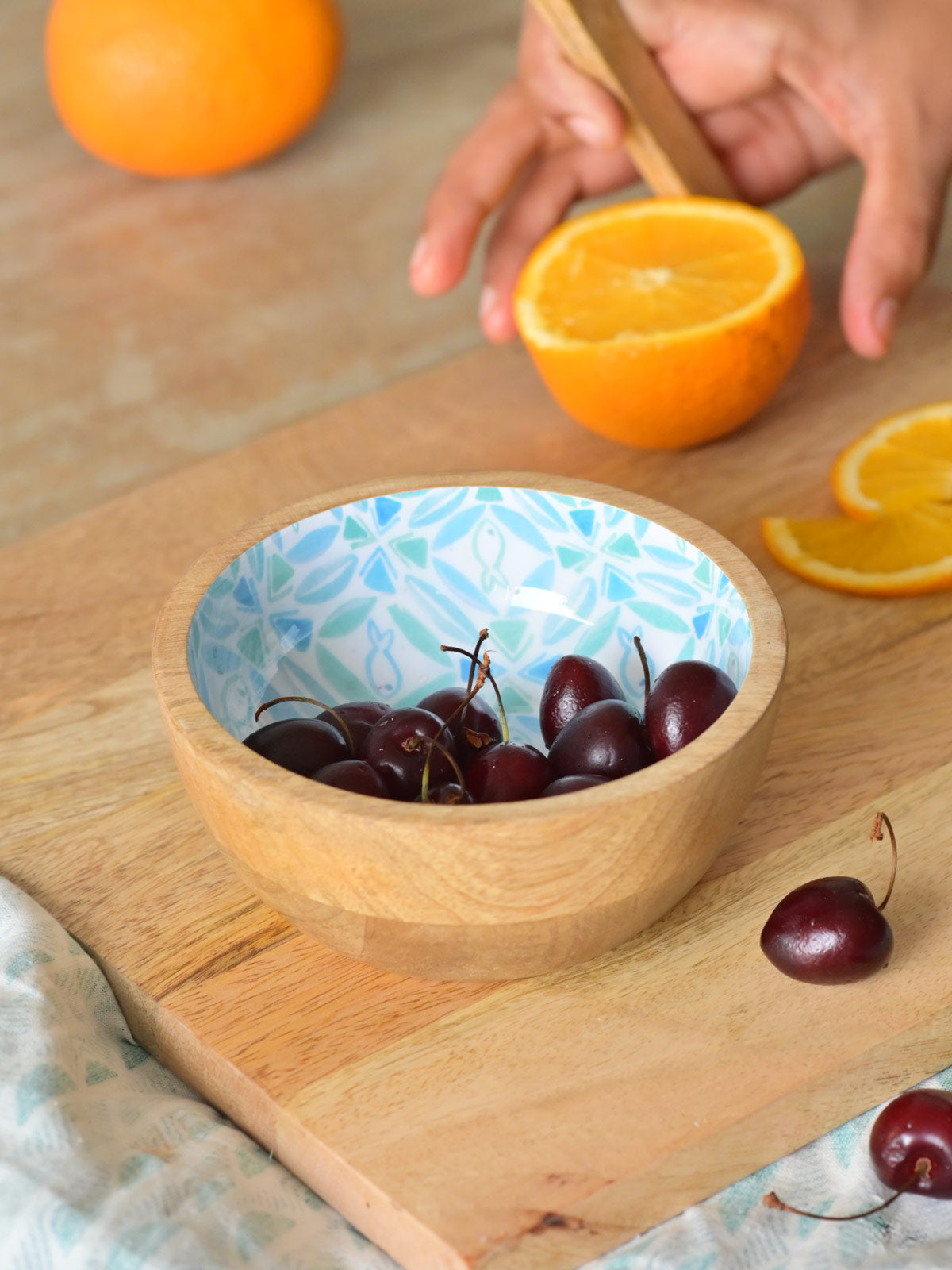 Toshi Hand Painted Bowl