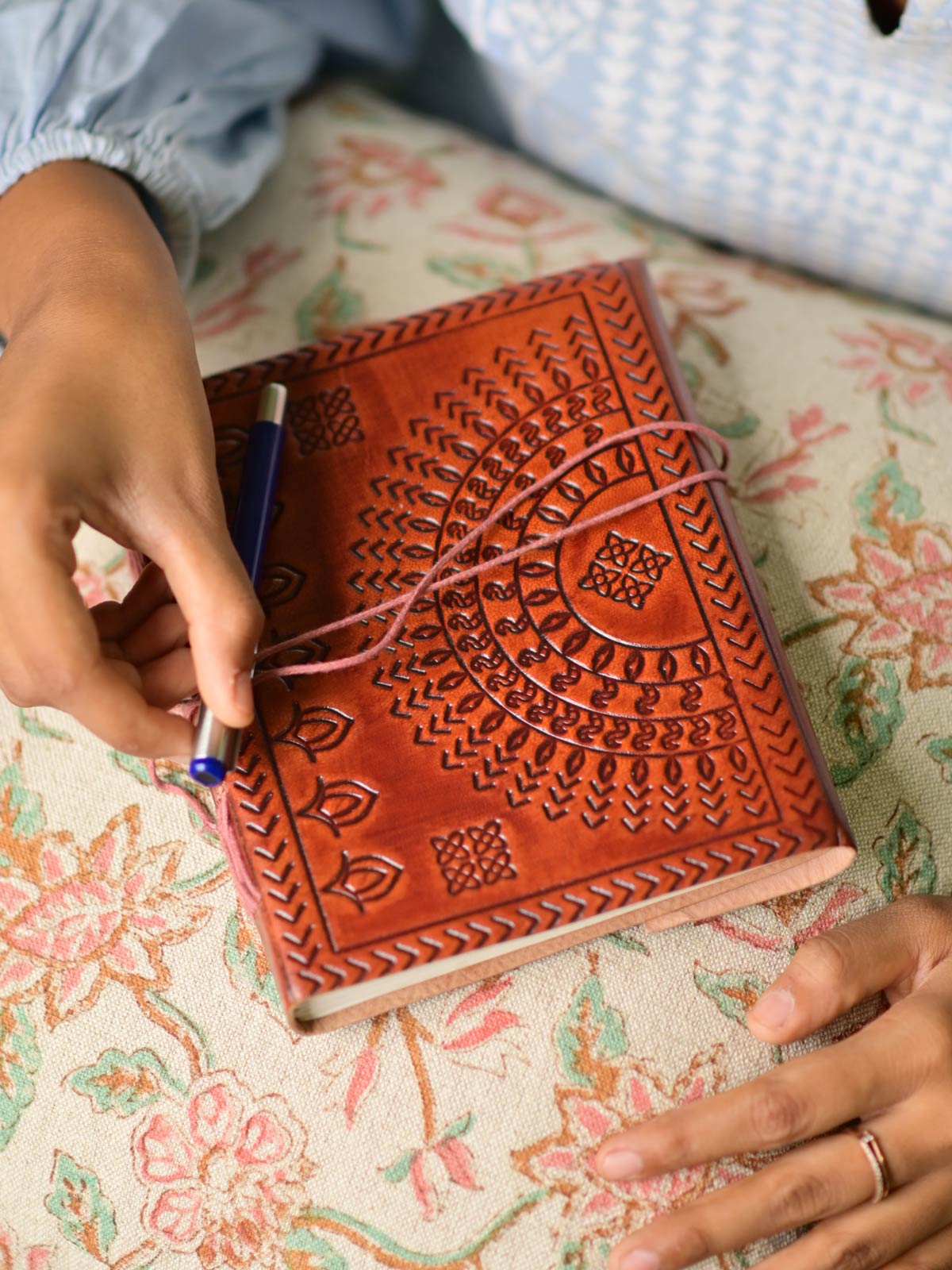 Travel Paper Leather Notebook