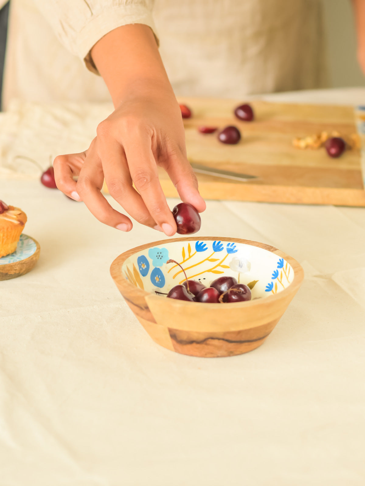 Bloom Hand Painted Bowl