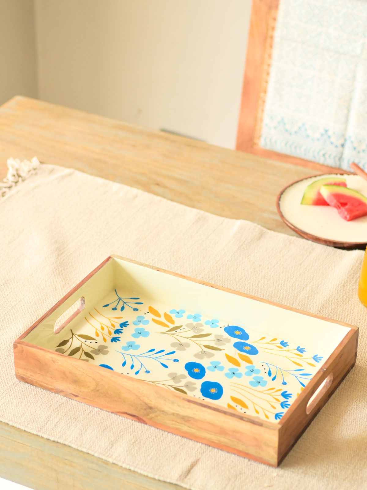 Bloom Hand Painted Tray