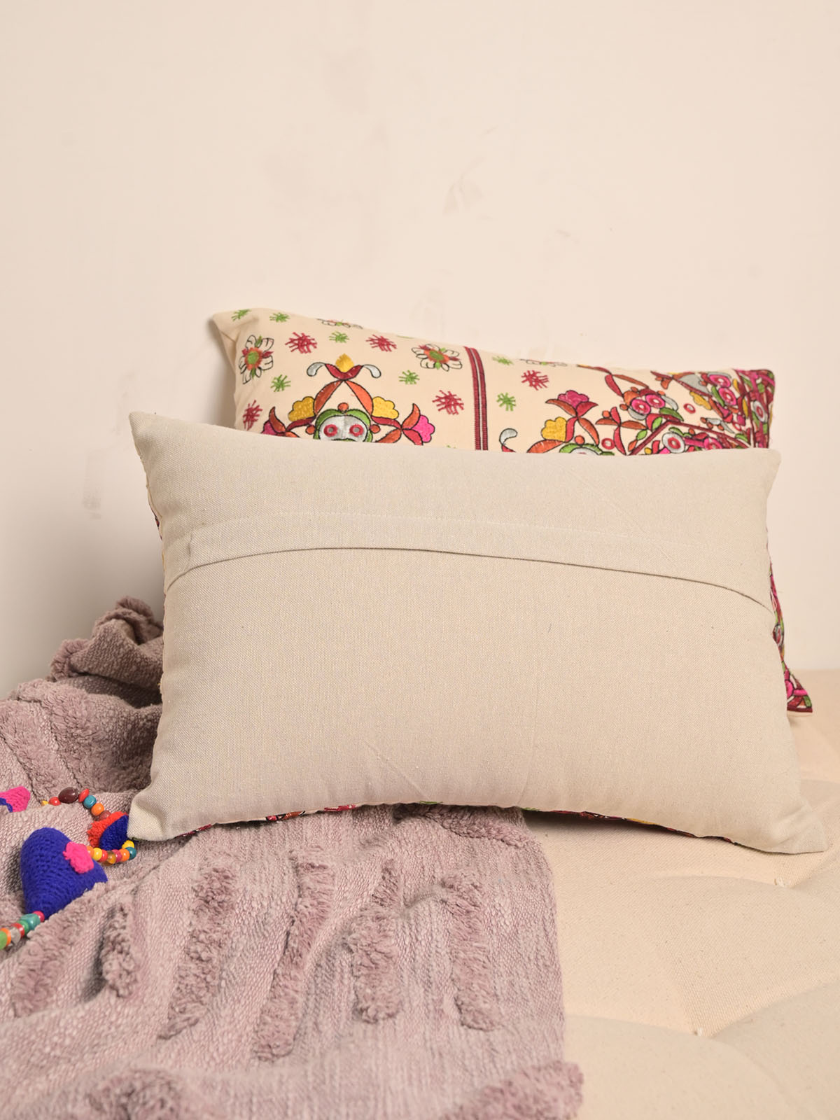 Kutch Rabari Banjara Inspired Pillow Cover Embroidery